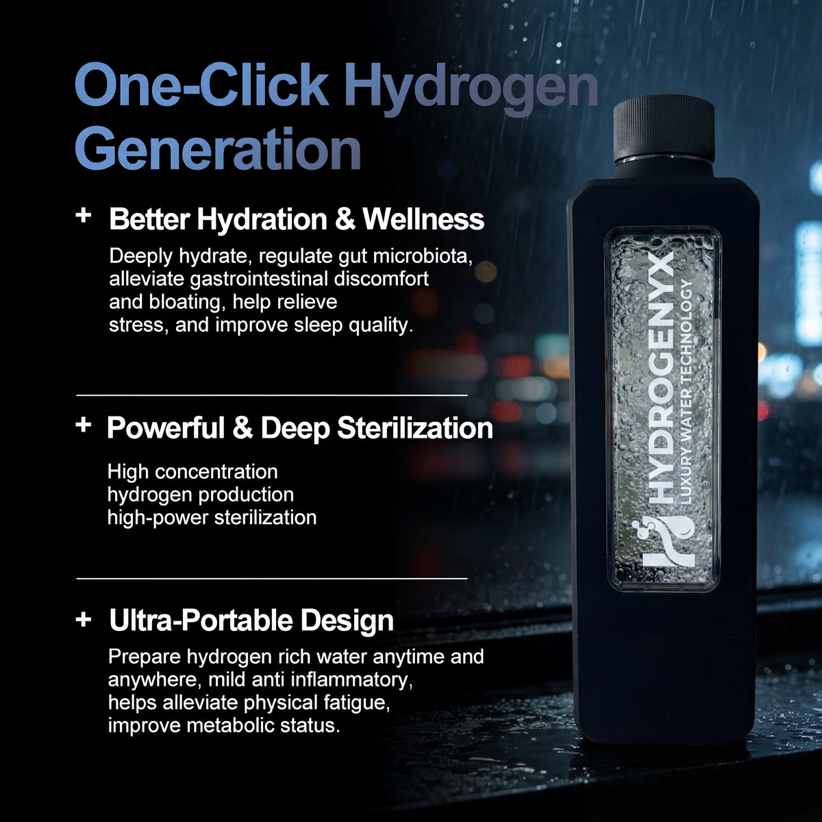 HYDROGENYX Flask