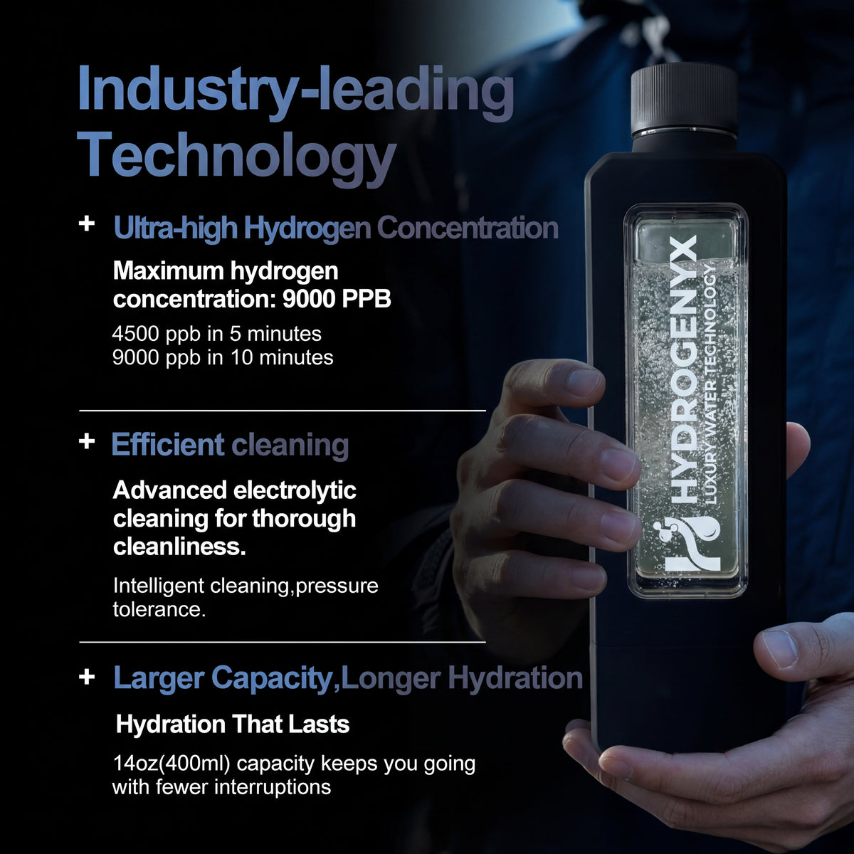 HYDROGENYX Flask