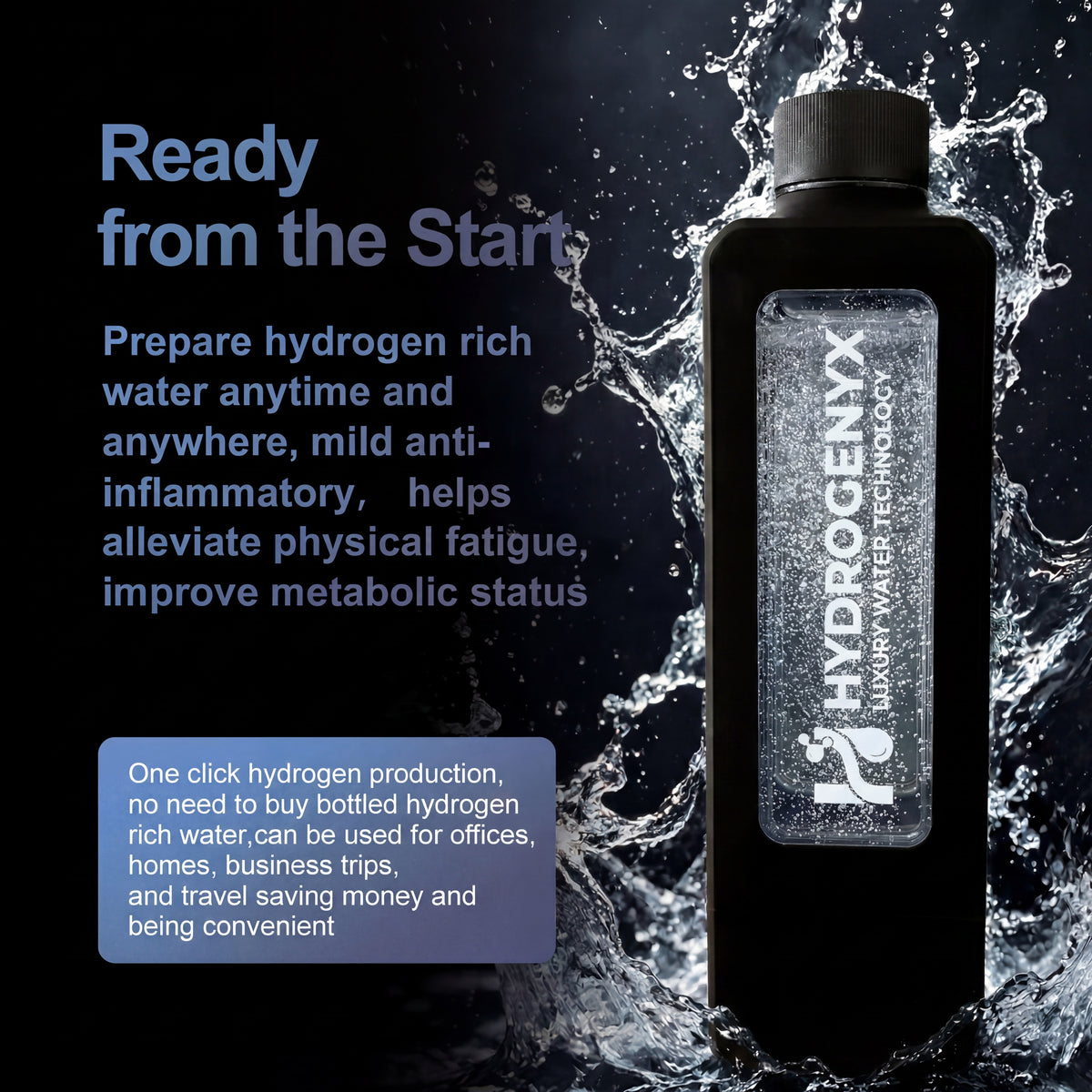 HYDROGENYX Flask