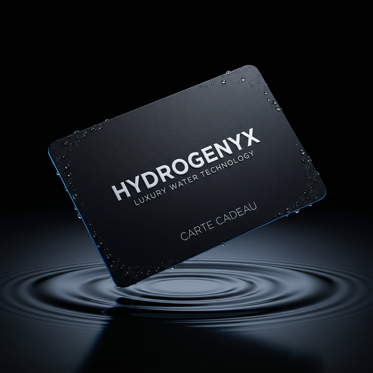 Carte Cadeau HYDROGENYX — carte noire premium sur eau