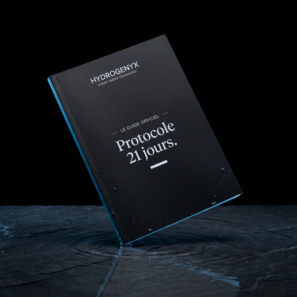 Guide HYDROGENYX — Protocole 21 jours, livret premium