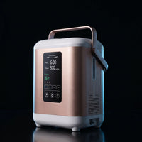 HYDROGENYX Pro — système à hydrogène nomade, fond noir studio